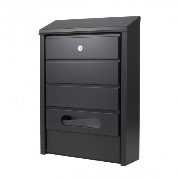 Poštovní schránka BASIC úzká - antracit