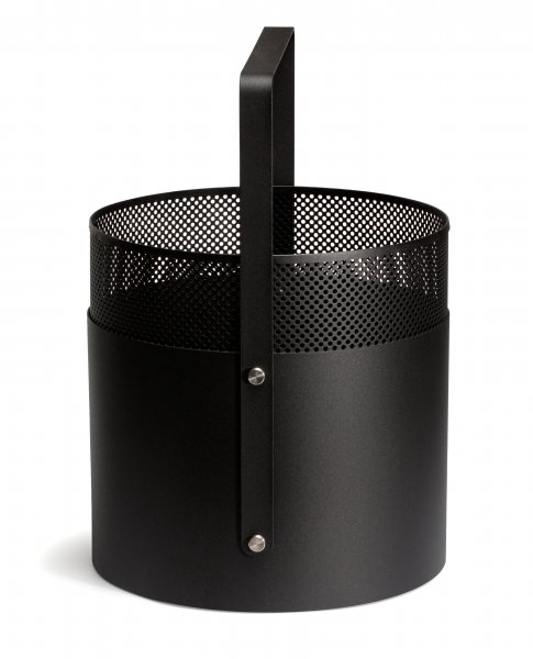 Koš na dřevo kruhový s úchytem AERO HOLD 1