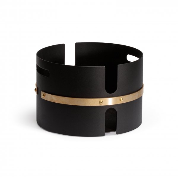 Koš na dřevo kruhový vystužený AERO 5